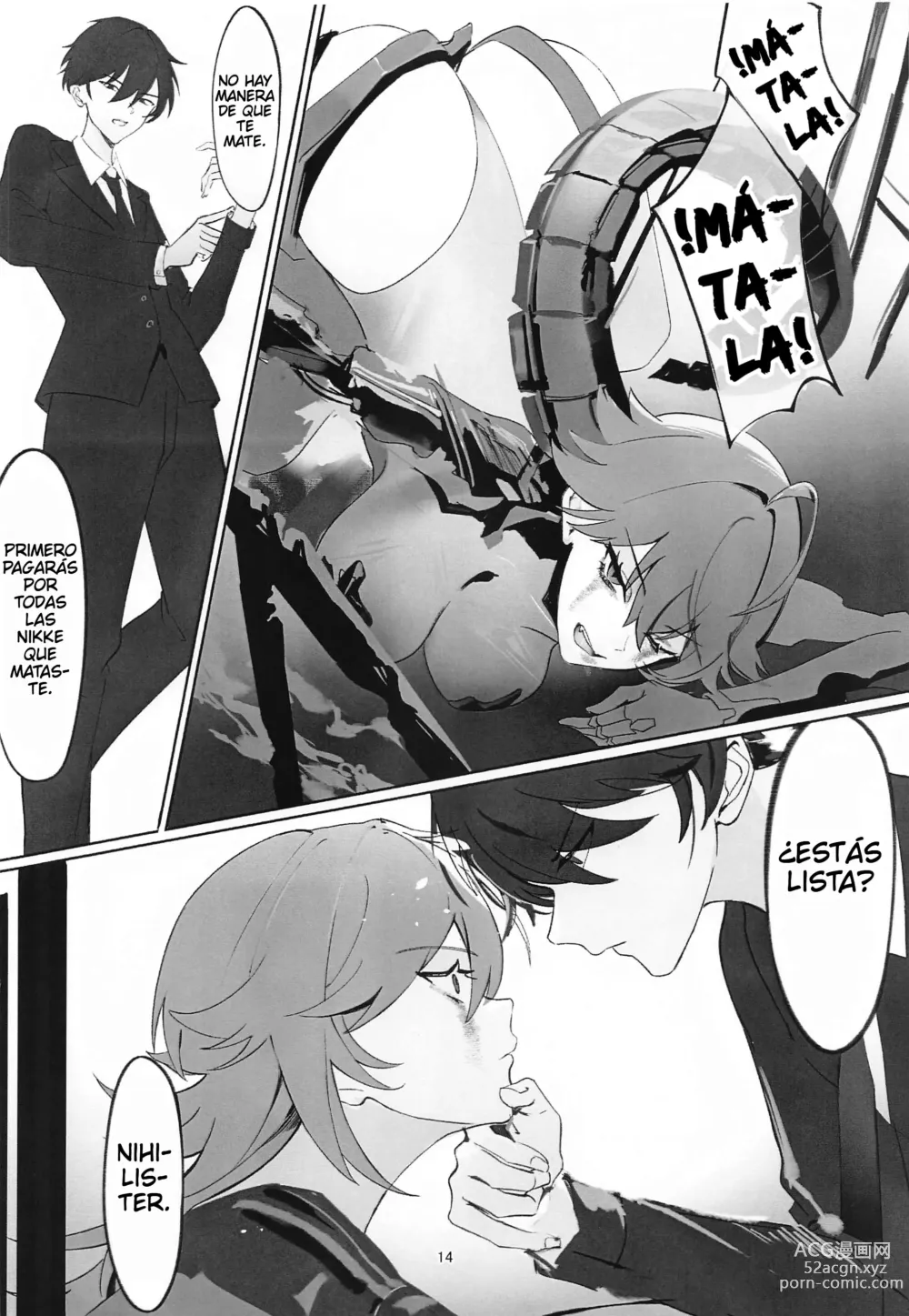 Page 13 of doujinshi Iron na Nikke to Ecchi Suru Hon