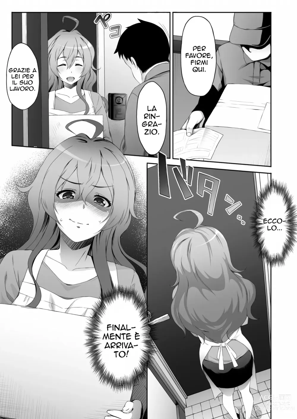 Page 4 of doujinshi le circostanze sessuali di una casalinga