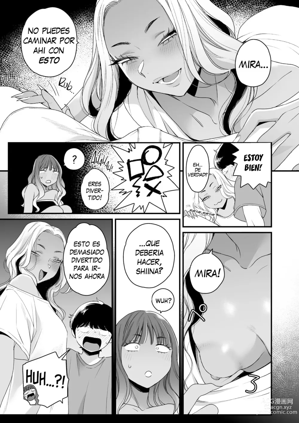 Page 13 of doujinshi Beach, Sun, And A Pair Of Gyarus!