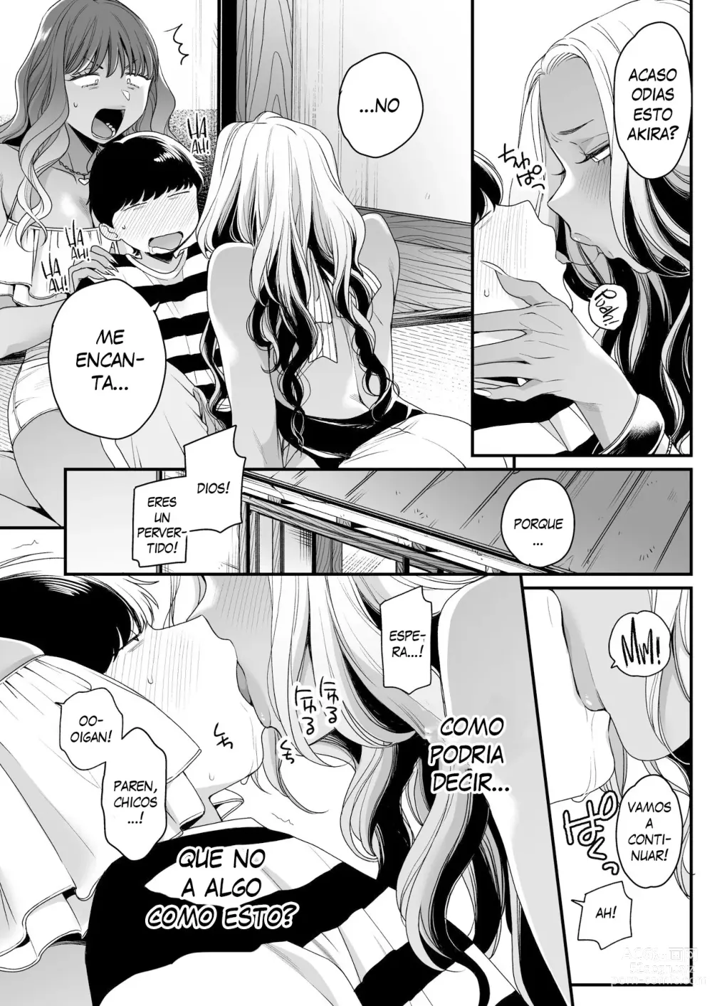 Page 32 of doujinshi Beach, Sun, And A Pair Of Gyarus!