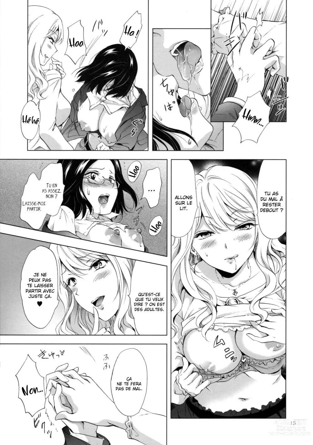 Page 14 of doujinshi Faites attention aux beautés