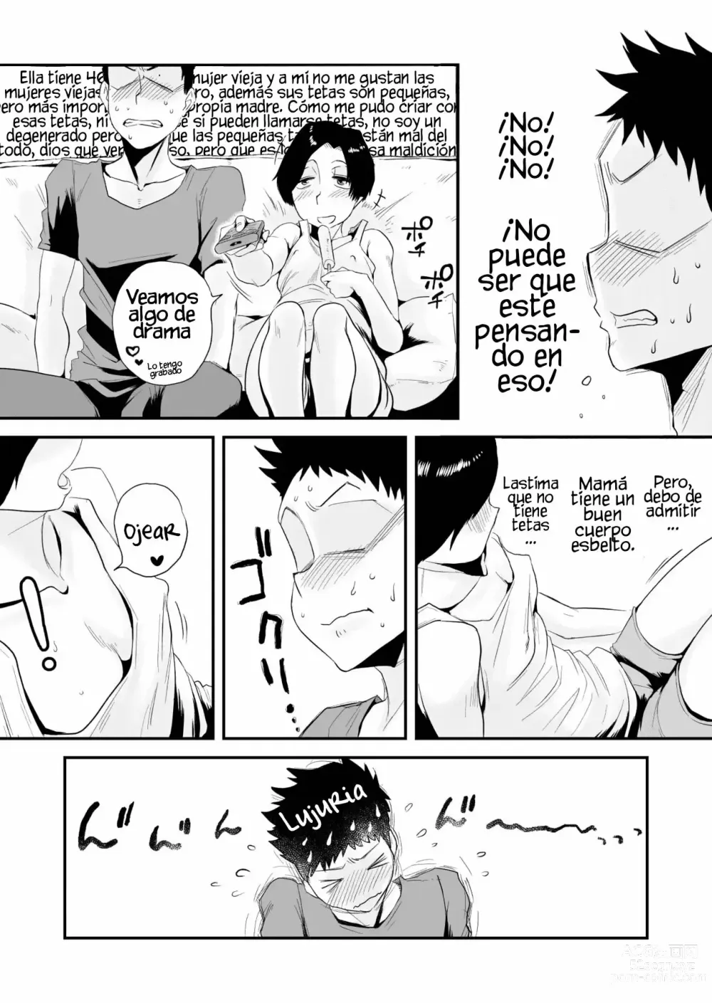 Page 4 of doujinshi 46-sai Hinnyuu Haha to no Kinshin SEX