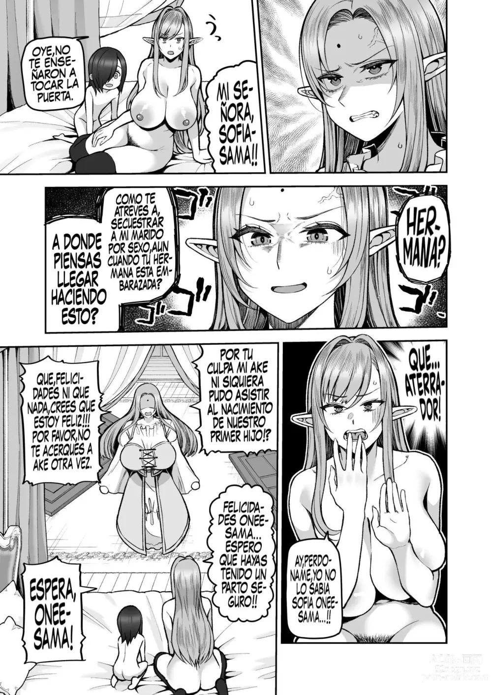 Page 20 of doujinshi Elfa de 200 años compra un esclavo virgen 2