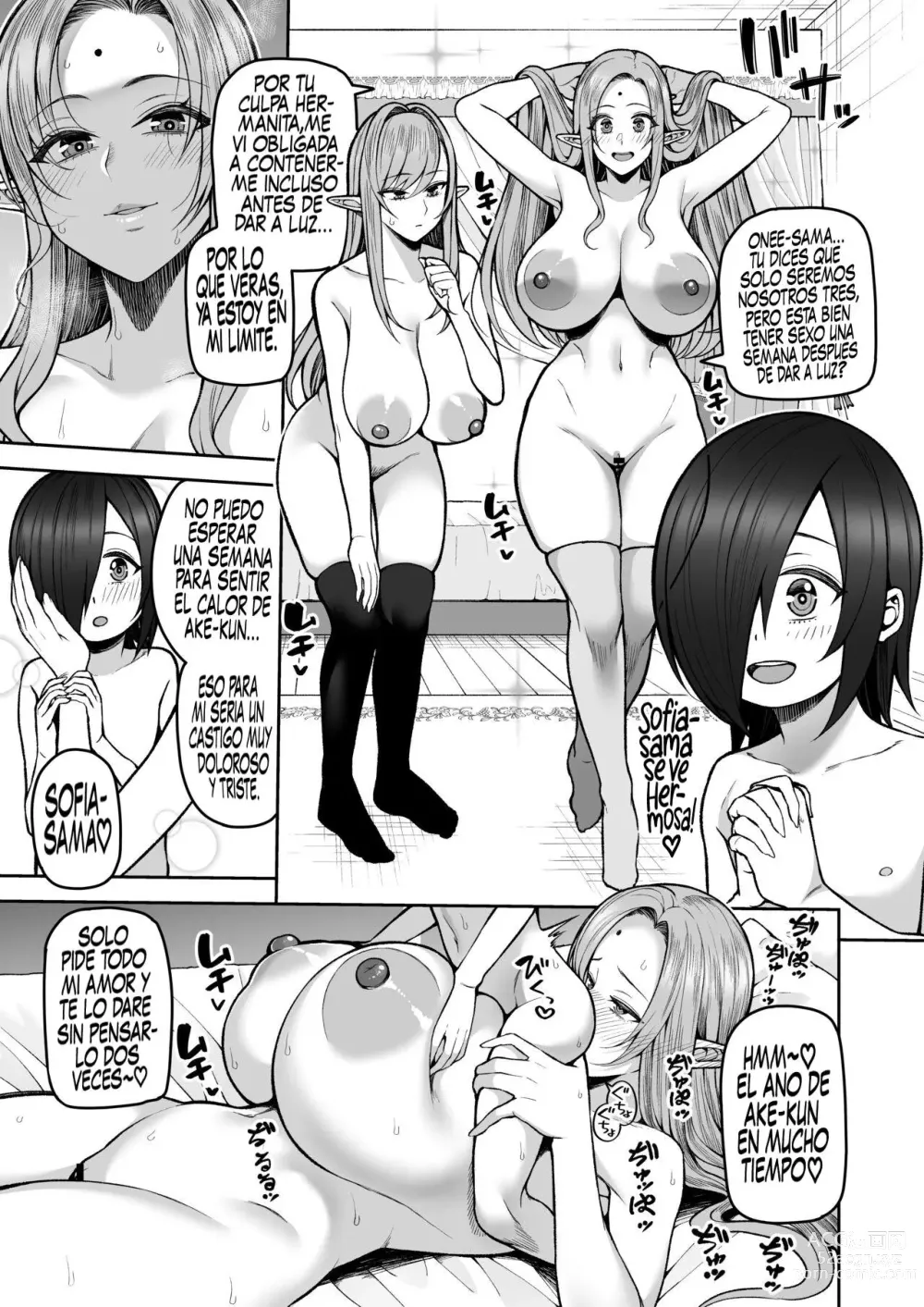 Page 22 of doujinshi Elfa de 200 años compra un esclavo virgen 2