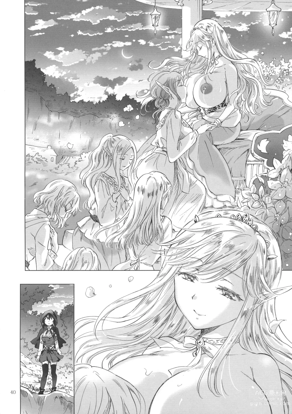 Page 39 of doujinshi Seinaru Chichi no Elf Hime