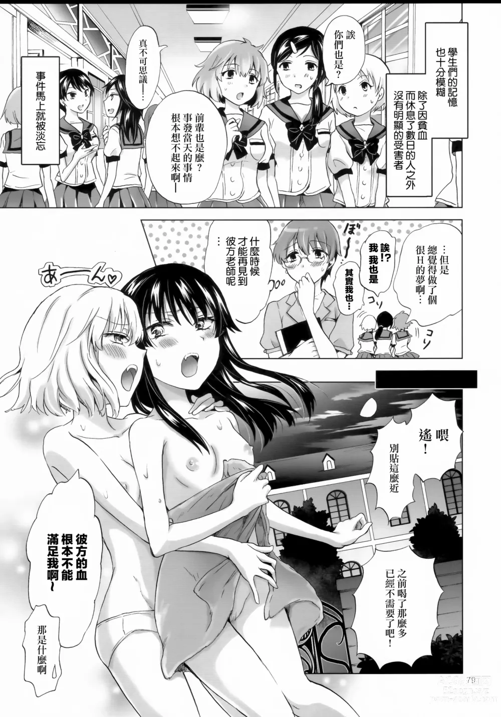 Page 206 of doujinshi Chuu shite! Vampire Girls