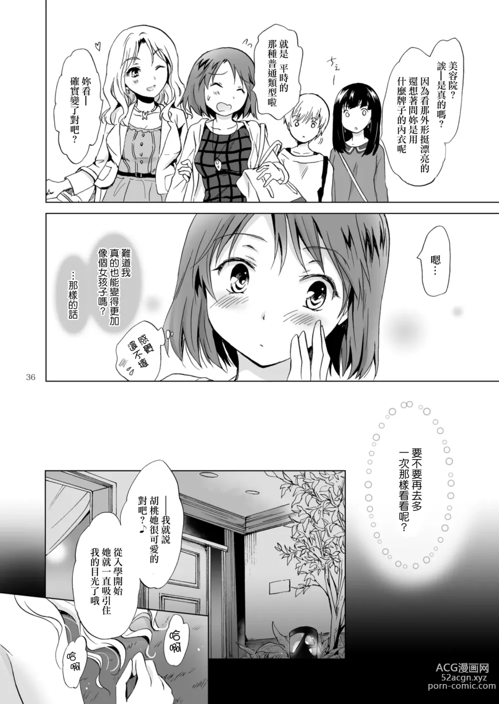 Page 36 of doujinshi Himitsu no Yuri Esthe