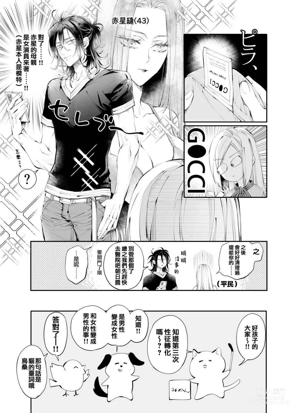 Page 14 of doujinshi Tertiary Trans Strange