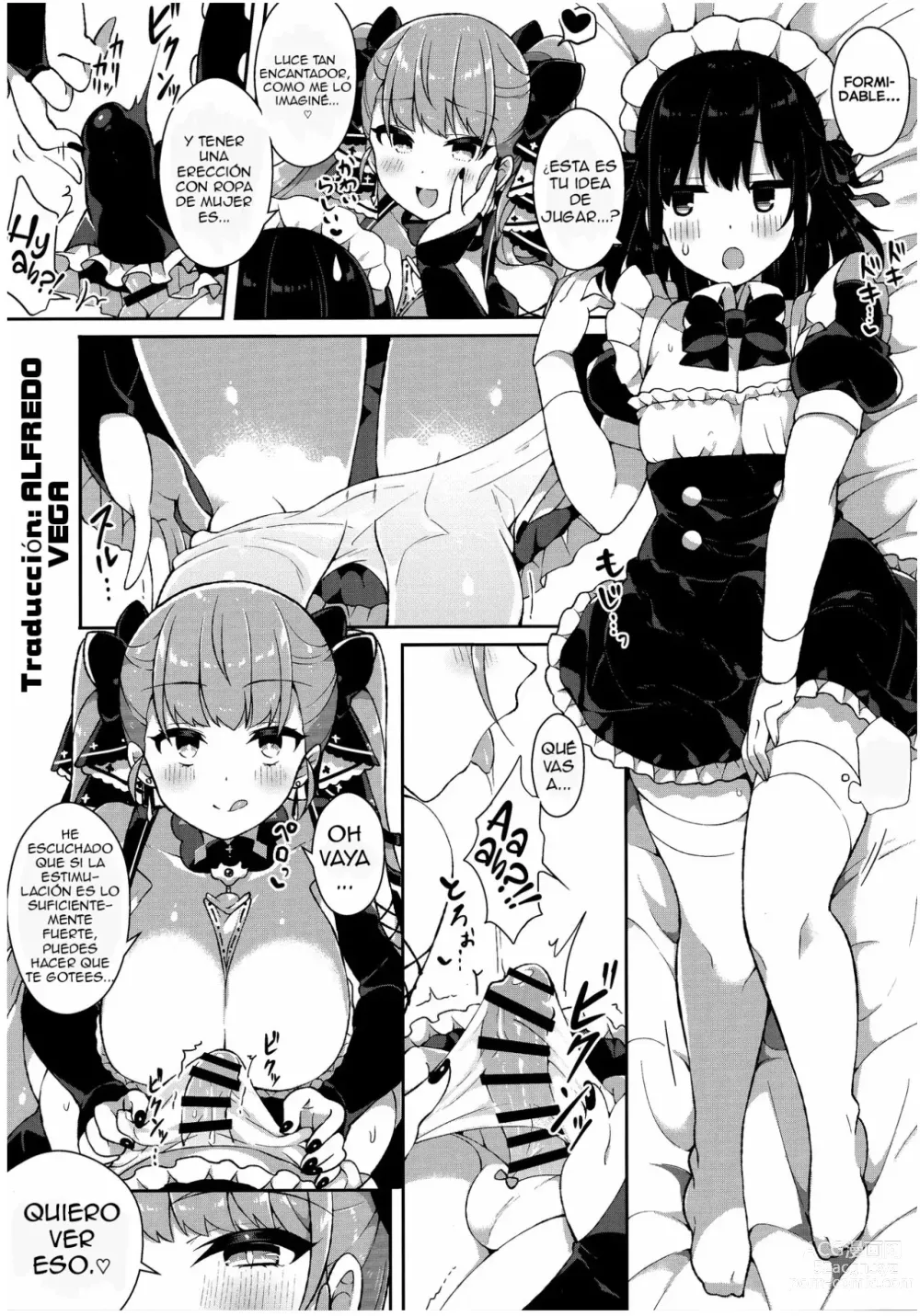 Page 4 of doujinshi Formidable Quiere Jugar con el Comandante