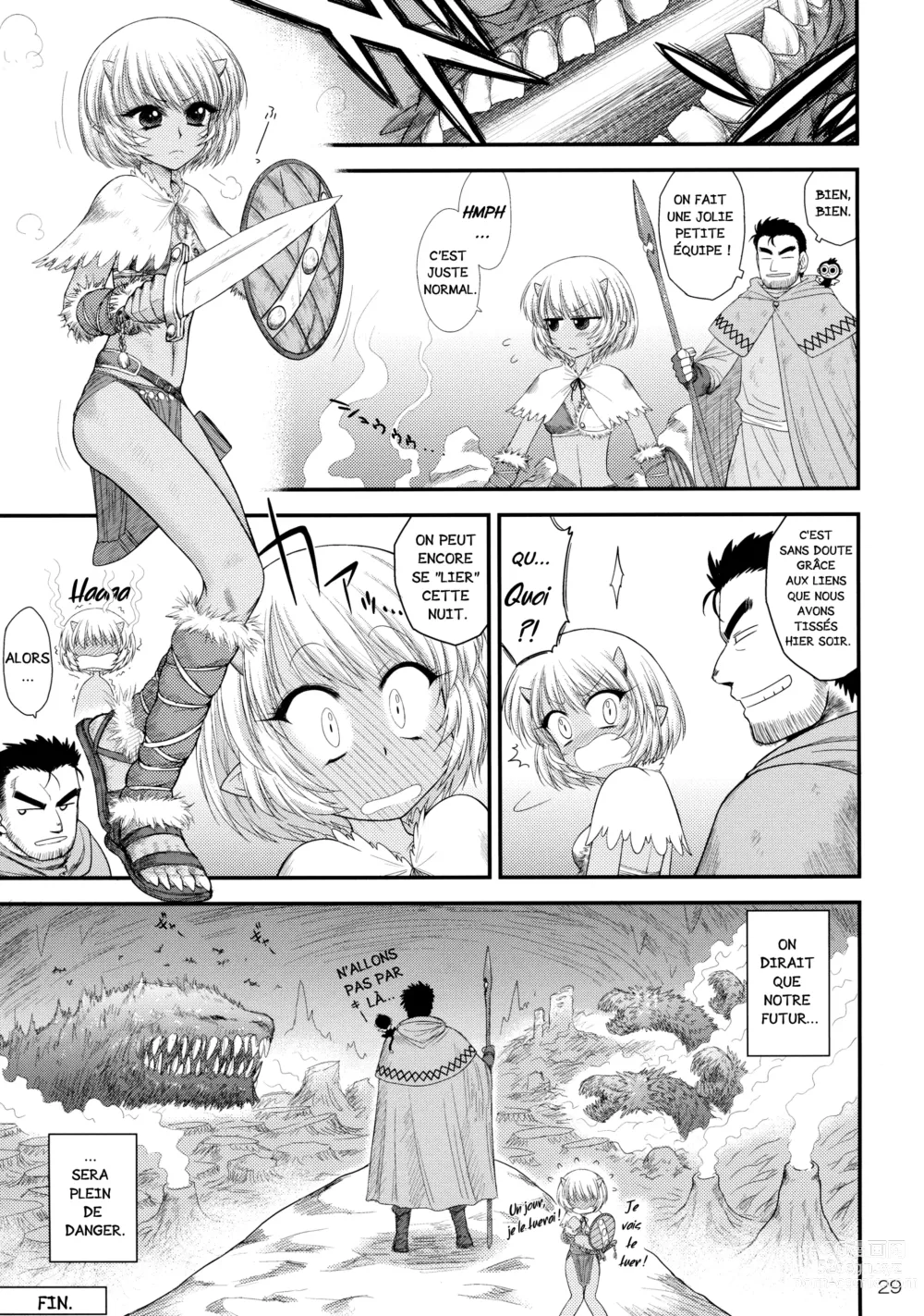 Page 28 of doujinshi Mesu Goblin o Dorei ni Shimashita