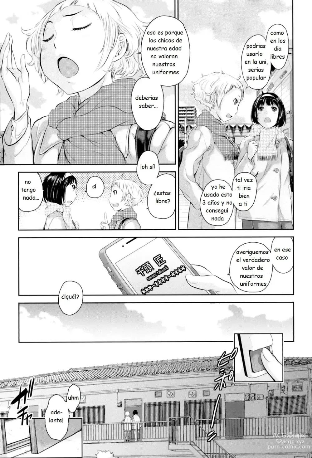 Page 158 of manga Seifuku Shijou Shugi -Fuyu-