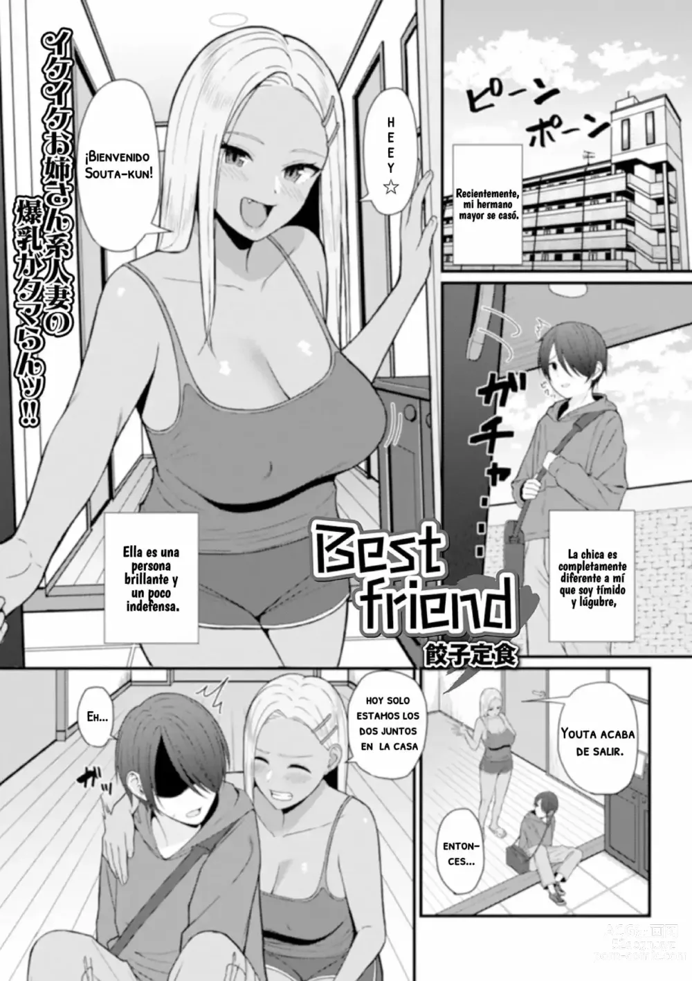 Page 1 of manga Mejores Amigos