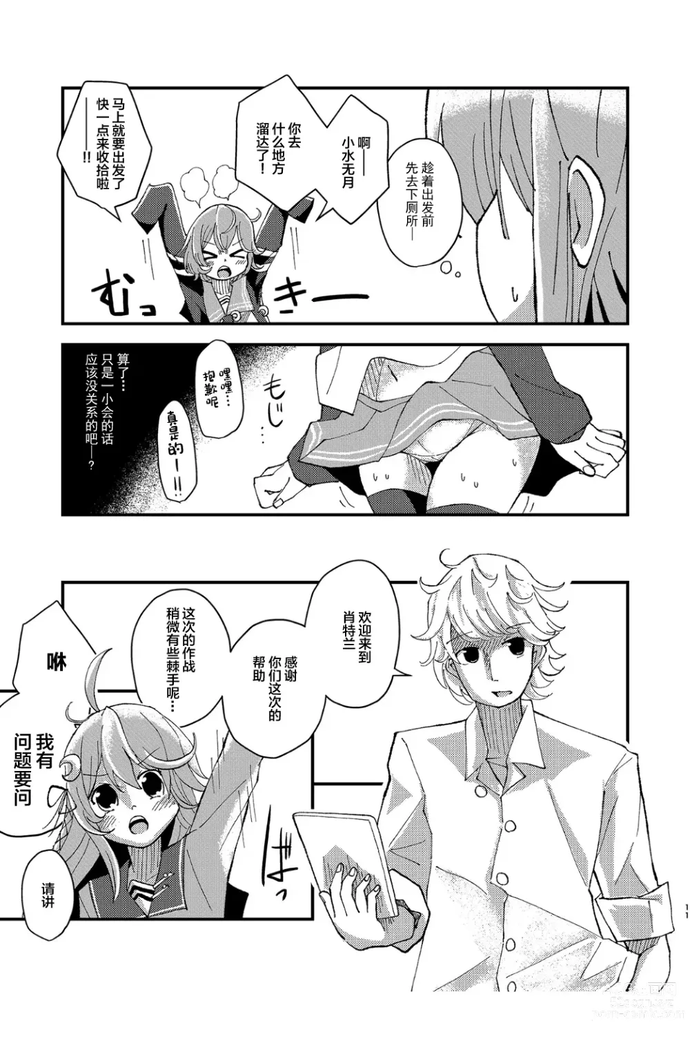 Page 10 of doujinshi Kisaragi Oil Shock