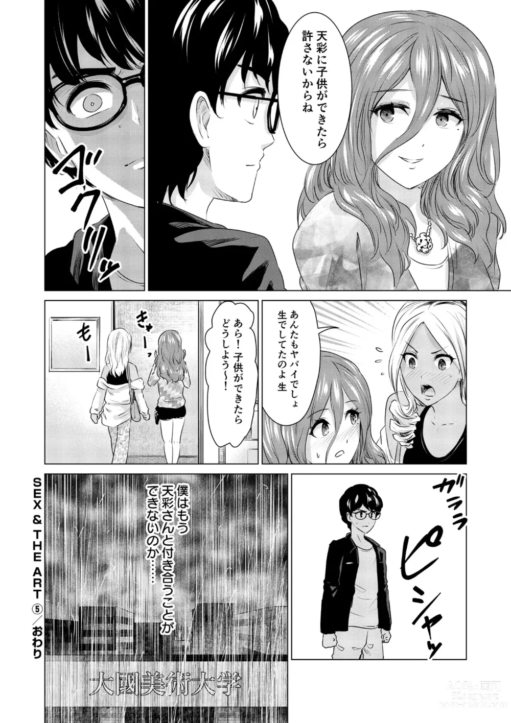 Page 155 of manga SEX AND THE ART vol.01