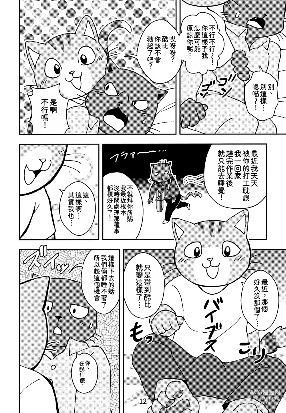 Page 12 of doujinshi 閃耀吧！小哥