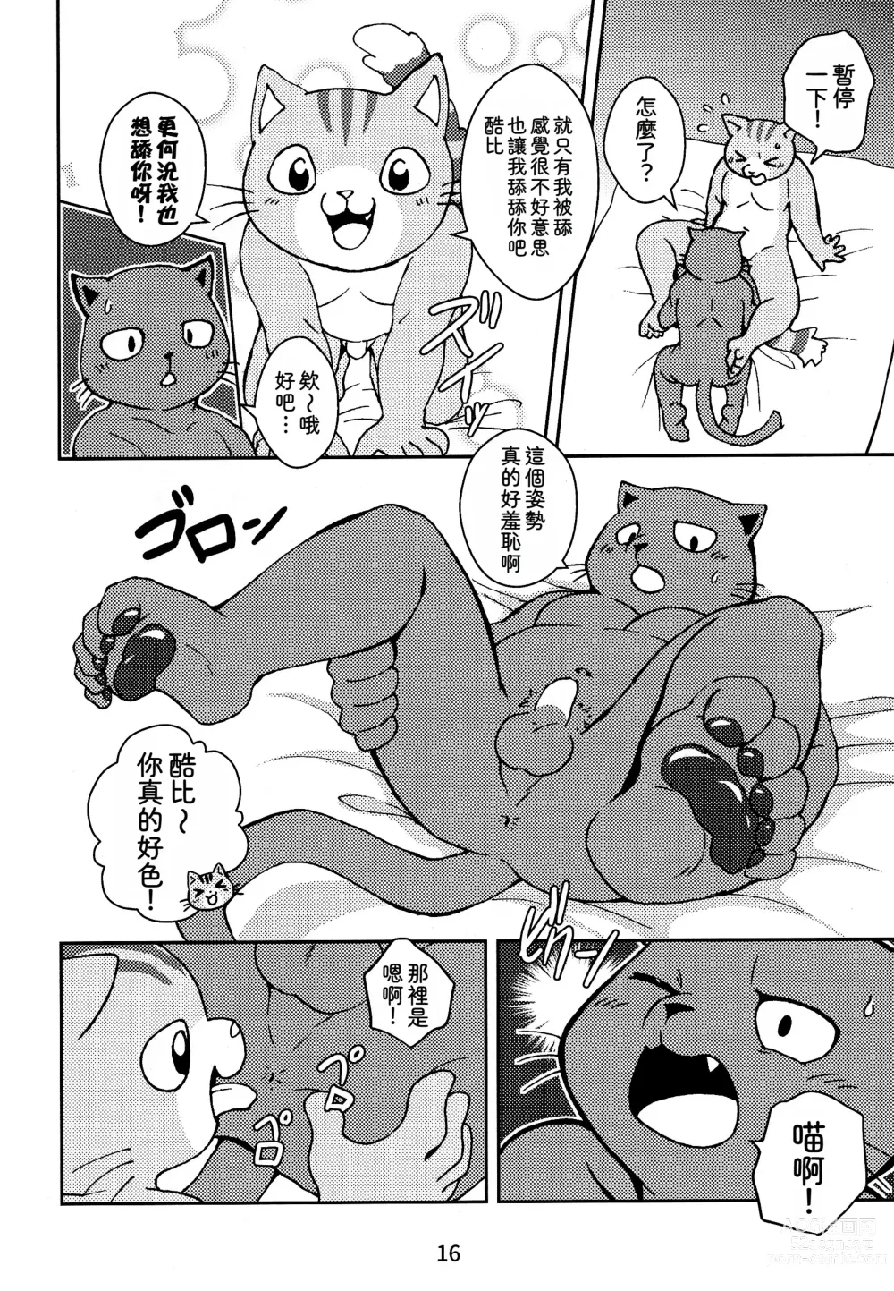 Page 16 of doujinshi 閃耀吧！小哥