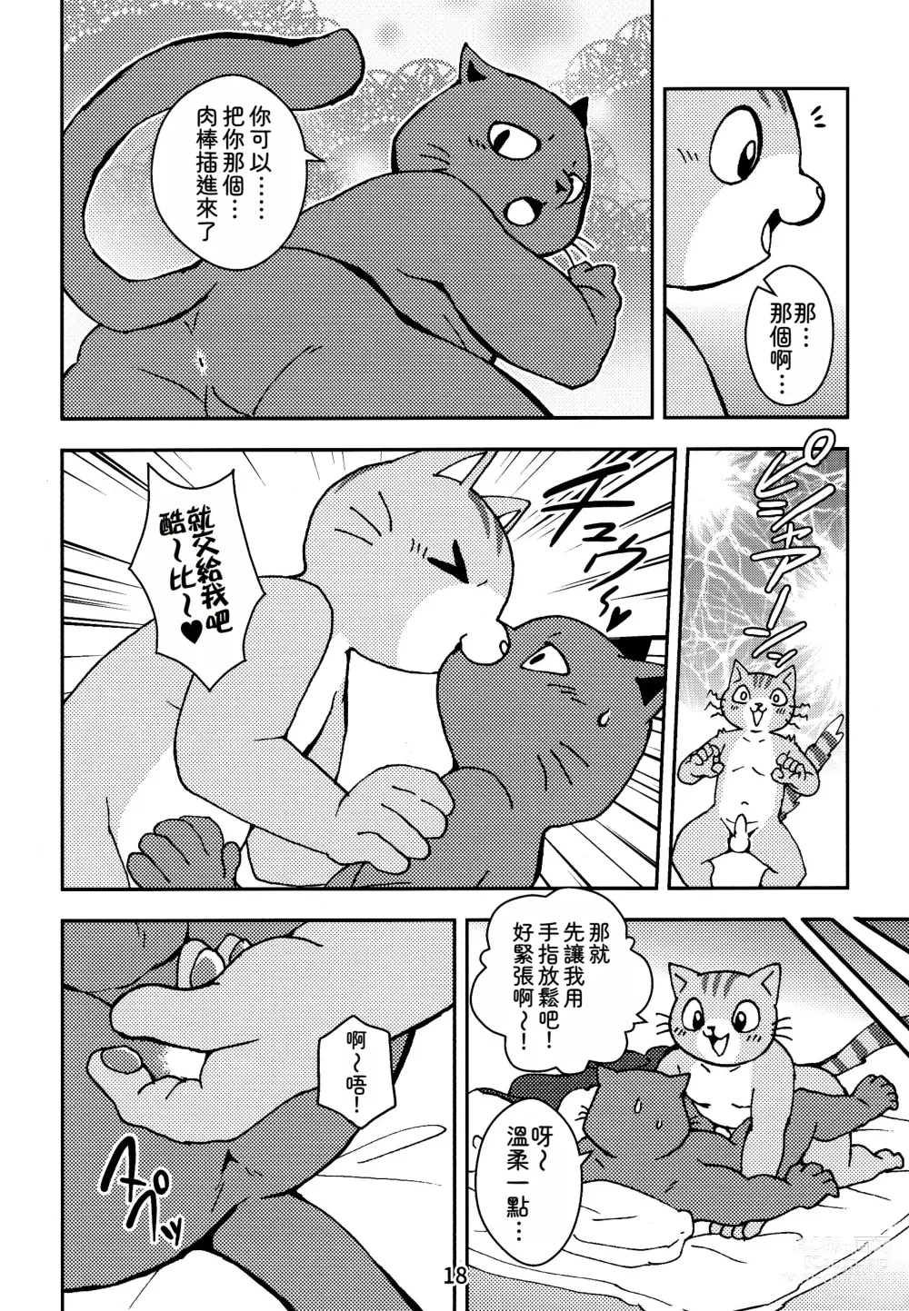 Page 18 of doujinshi 閃耀吧！小哥