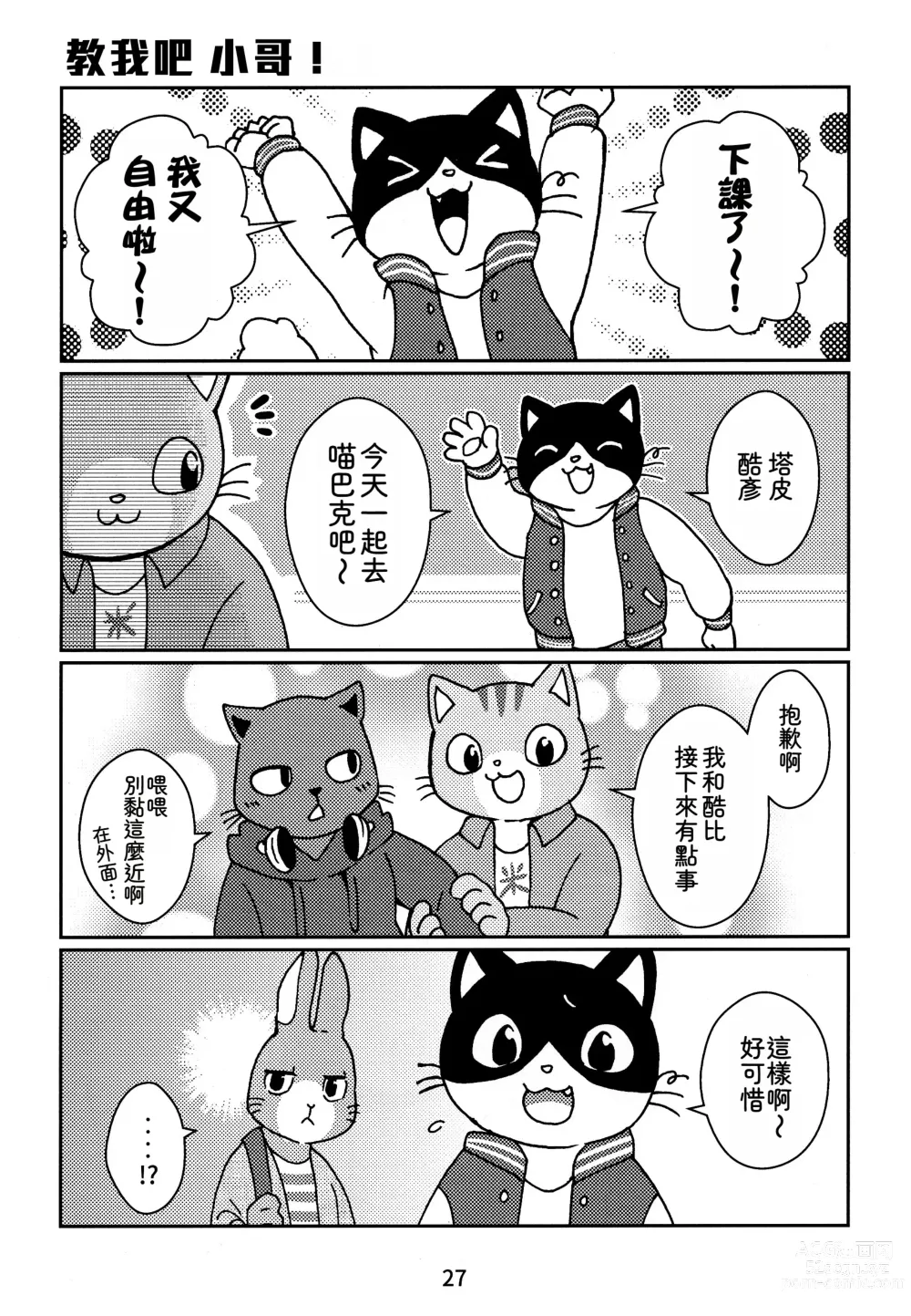 Page 27 of doujinshi 閃耀吧！小哥