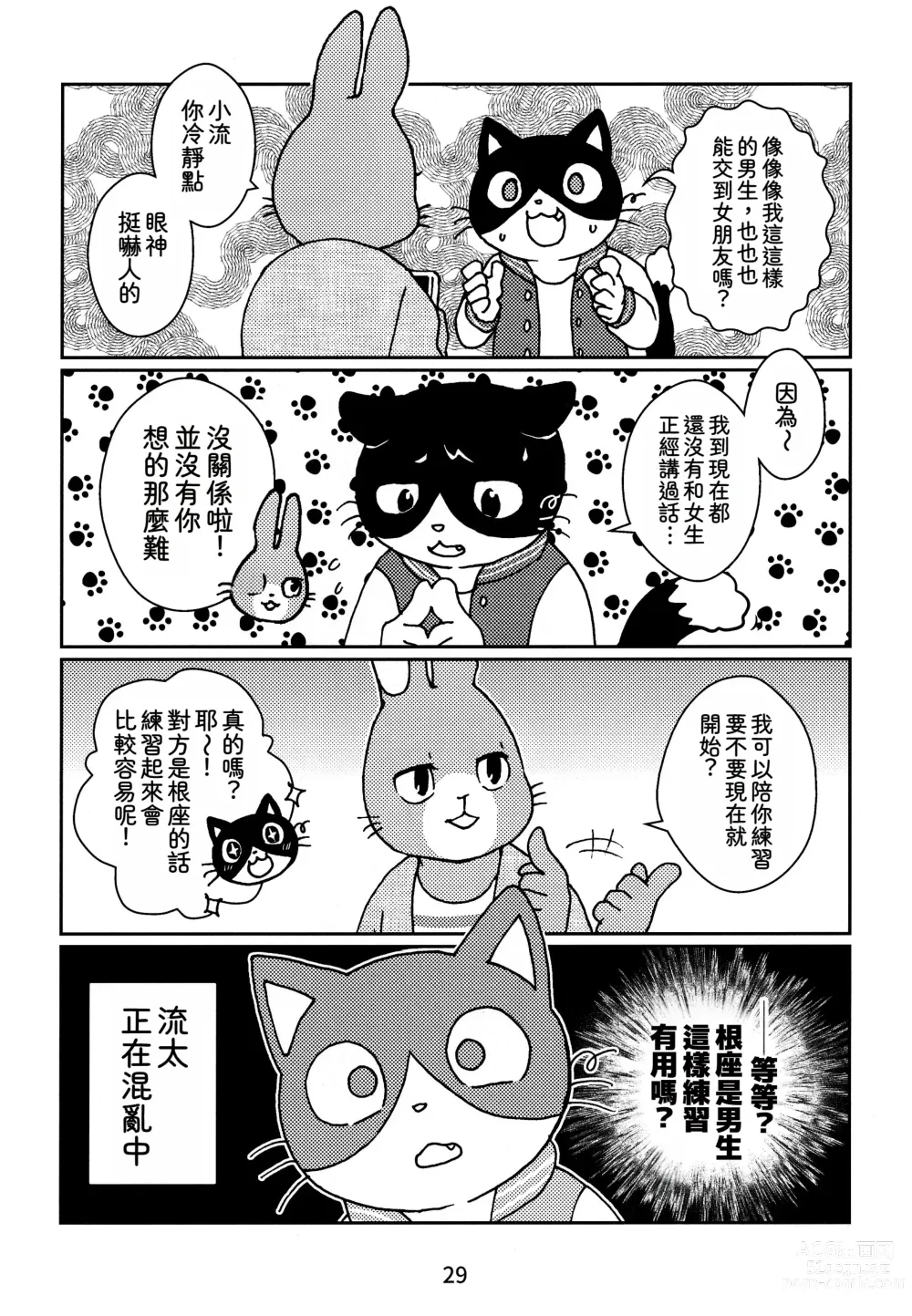 Page 29 of doujinshi 閃耀吧！小哥