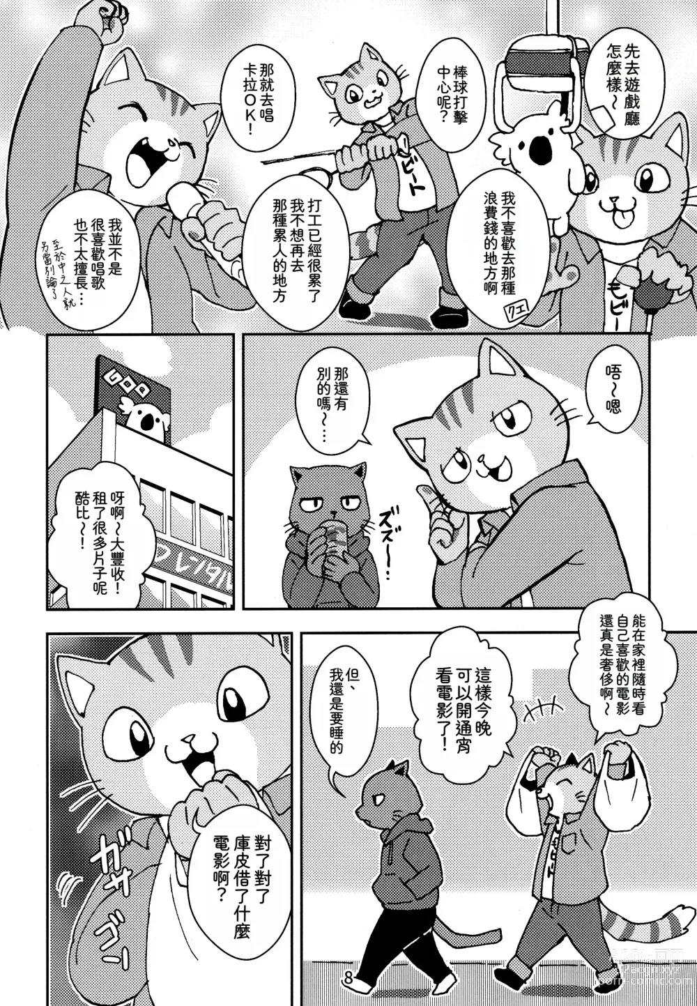 Page 8 of doujinshi 閃耀吧！小哥