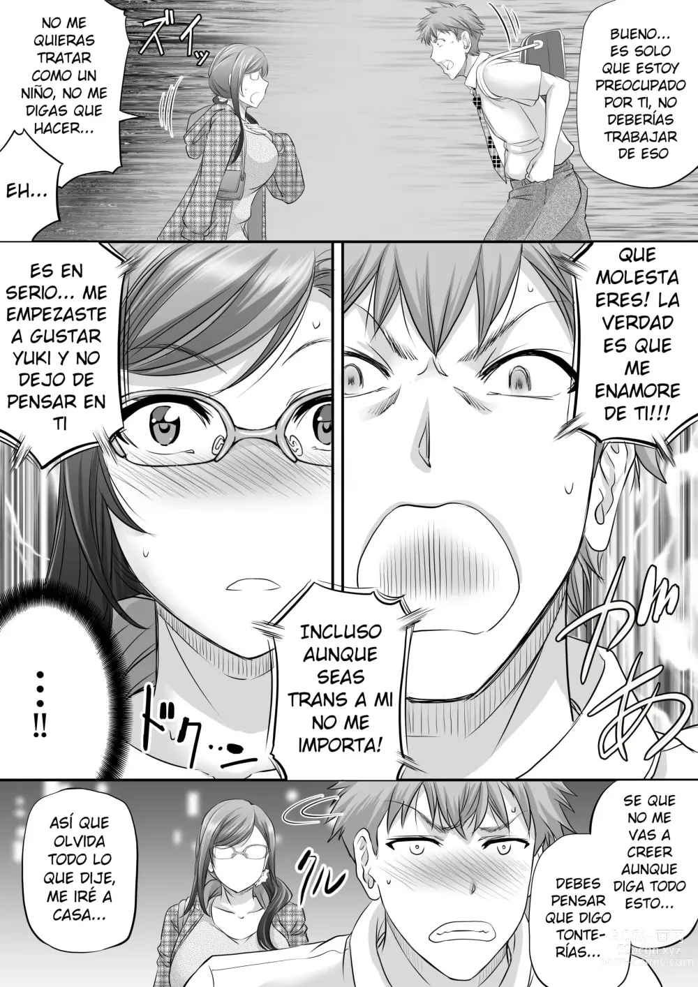 Page 23 of doujinshi Papakatsu Shemale ga Kanojo ni Naru Made