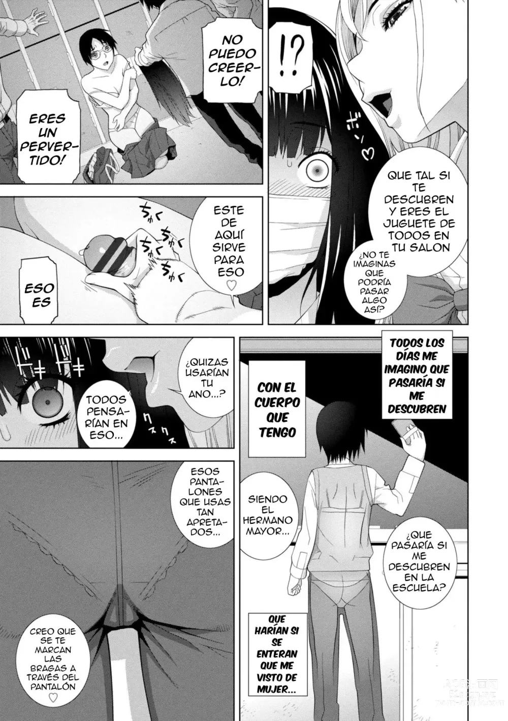 Page 10 of doujinshi Imouto ni Okasareru Kyousei Josou Ani Ch. 1-4