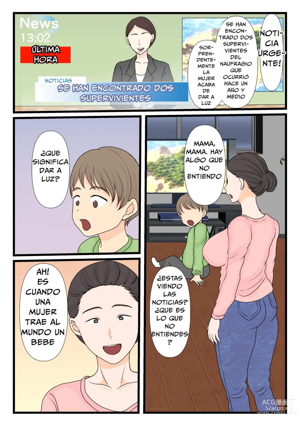 Page 70 of doujinshi Con mi madre en una isla desierta Parte 2