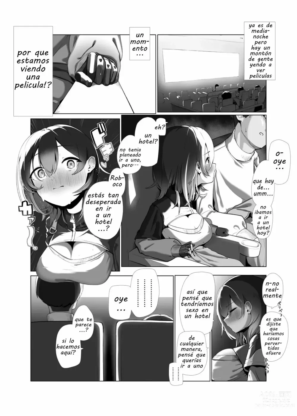 Page 10 of doujinshi La Sagrada Noche de Lujuria que Pasé con Roboco