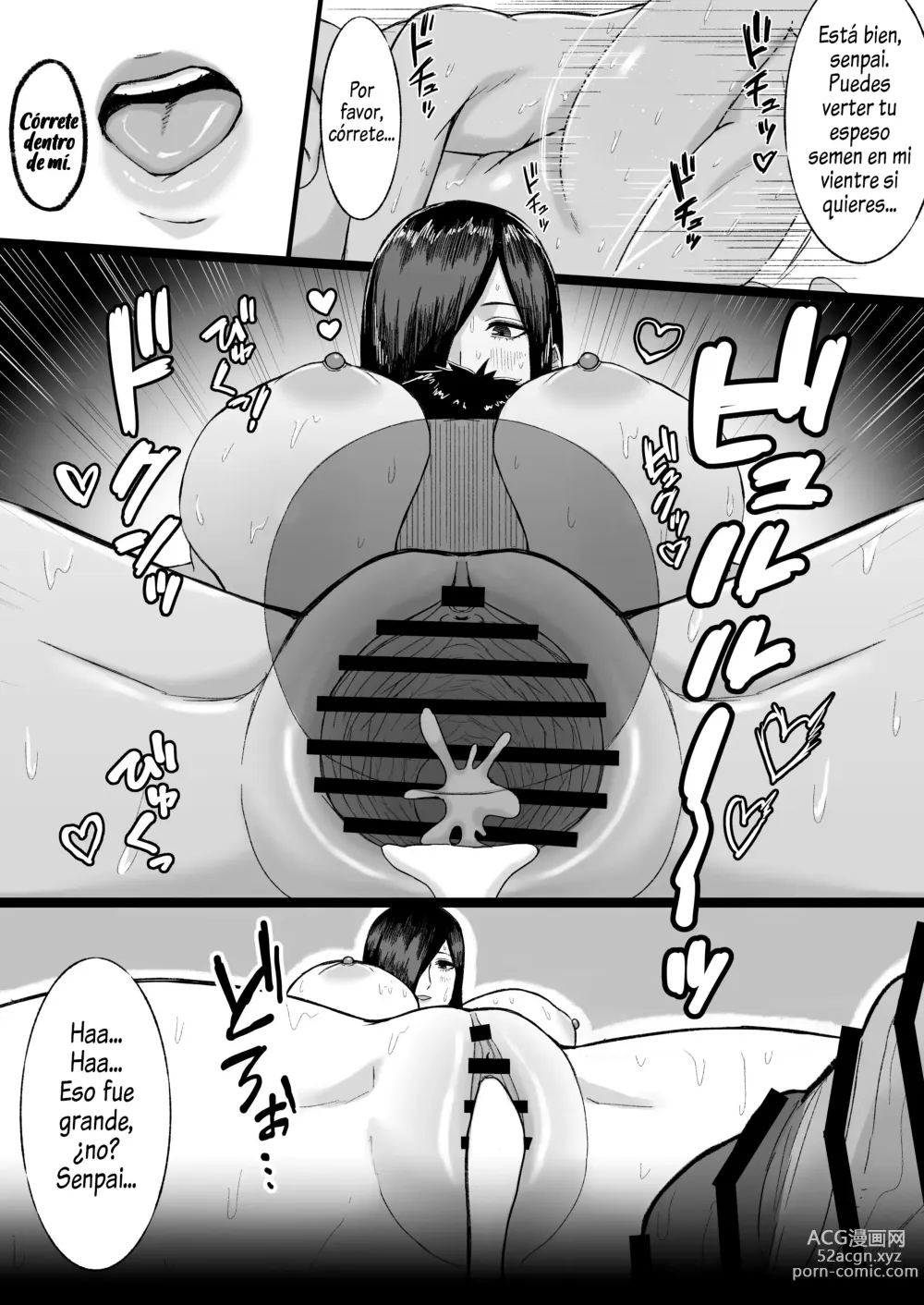 Page 36 of doujinshi Choushin Cool-kei Kouhai ni Seiteki ni Semarareru Hanashi