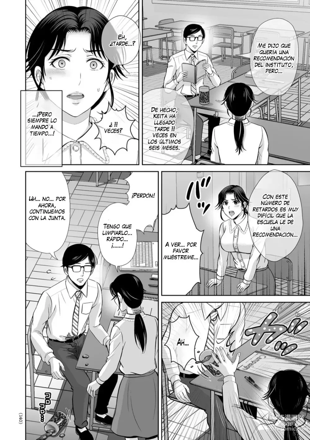 Page 140 of manga Mesuzakari no Haha-tachi e