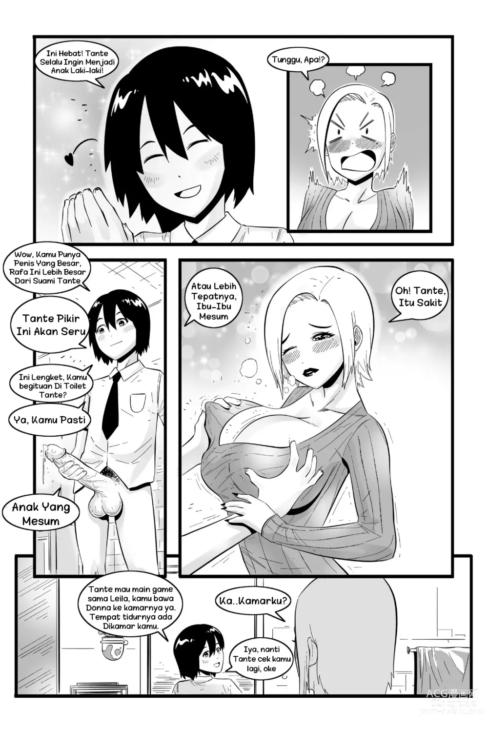 Page 7 of doujinshi gamer mom 1-2