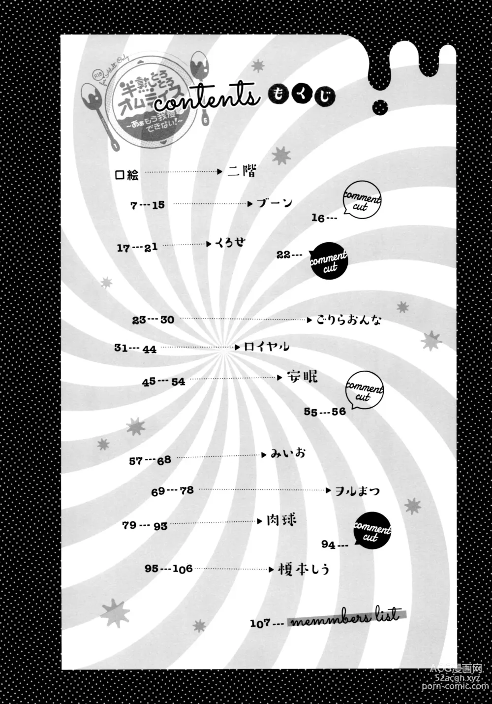 Page 6 of doujinshi Hanjuku Torotoro Omurice ~Ahh Mou Gaman Dekinai~ - runny melty omelette rice ~ahh, cant stand it any longer!!~