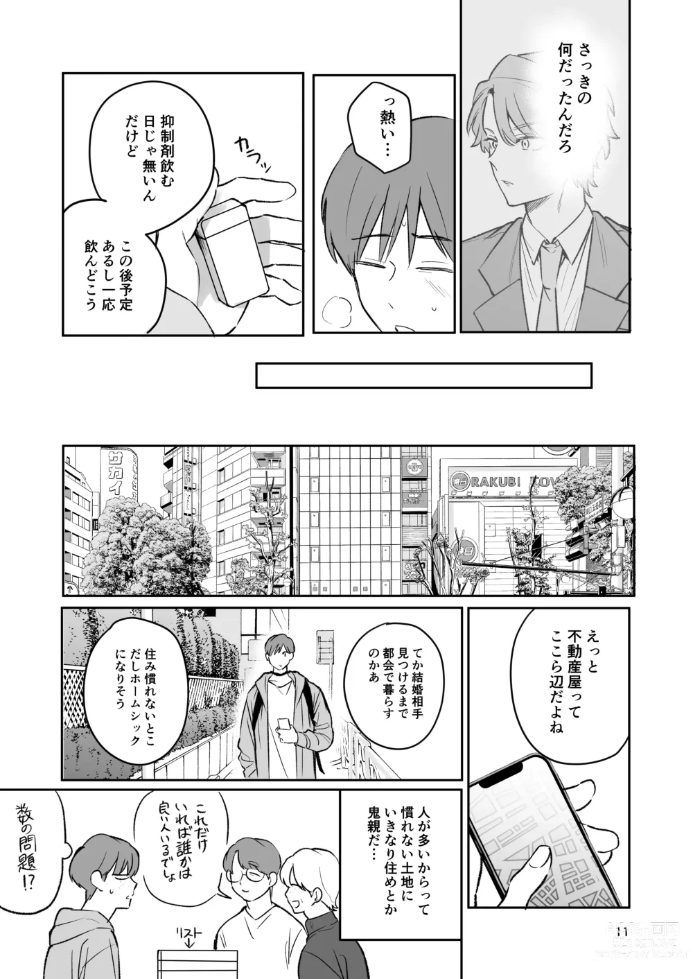 Page 10 of doujinshi Omiai Aite ga Unmei