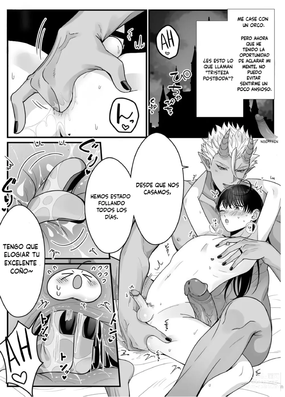 Page 7 of doujinshi ¡Caí en el nido del orco, pero estoy siendo tan amado que soy extremadamente feliz!