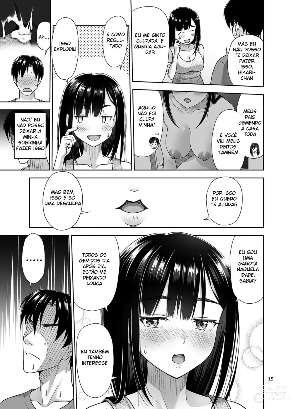 Page 14 of doujinshi Atashi ga Nuite Ageyo kka?