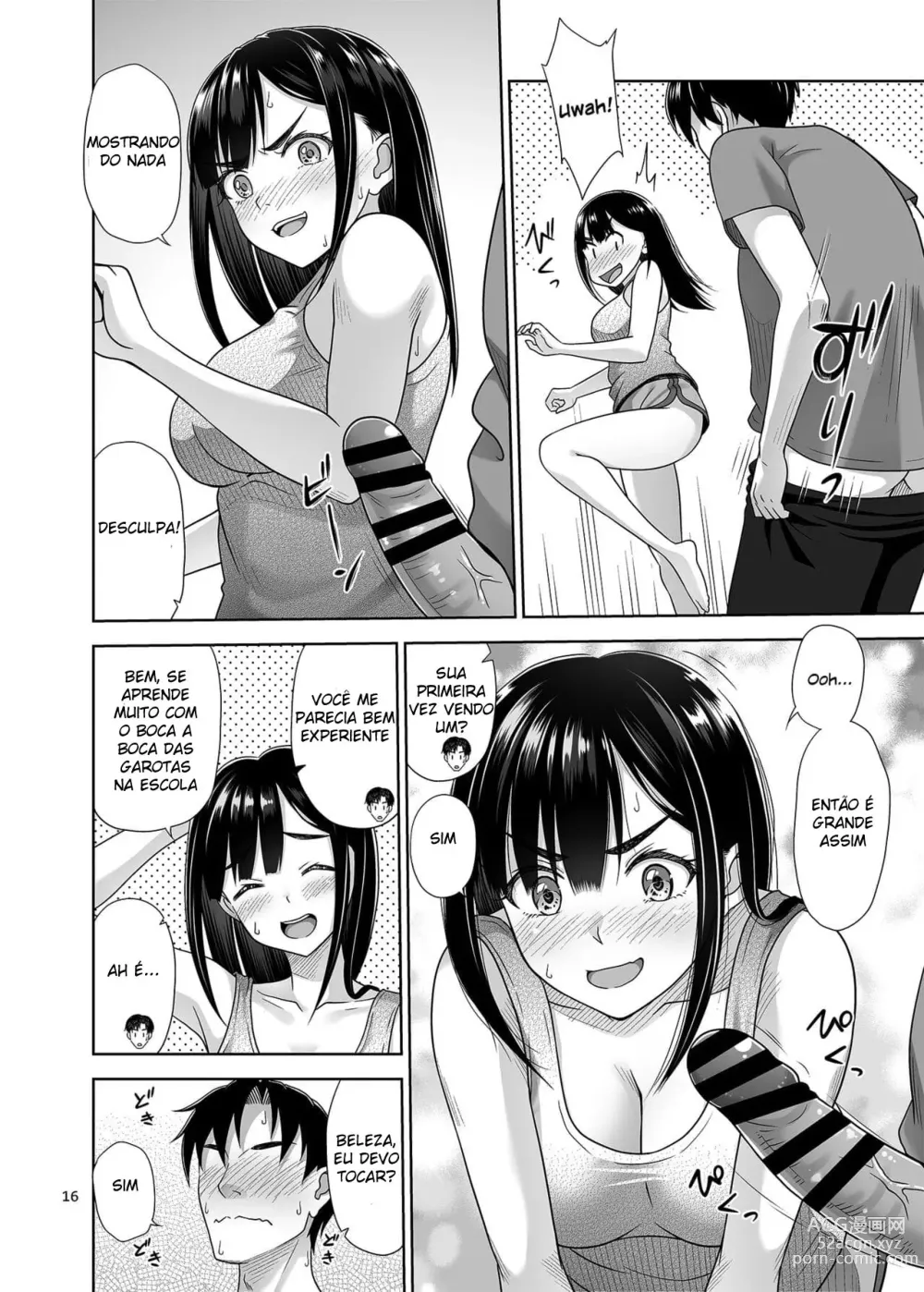 Page 15 of doujinshi Atashi ga Nuite Ageyo kka?