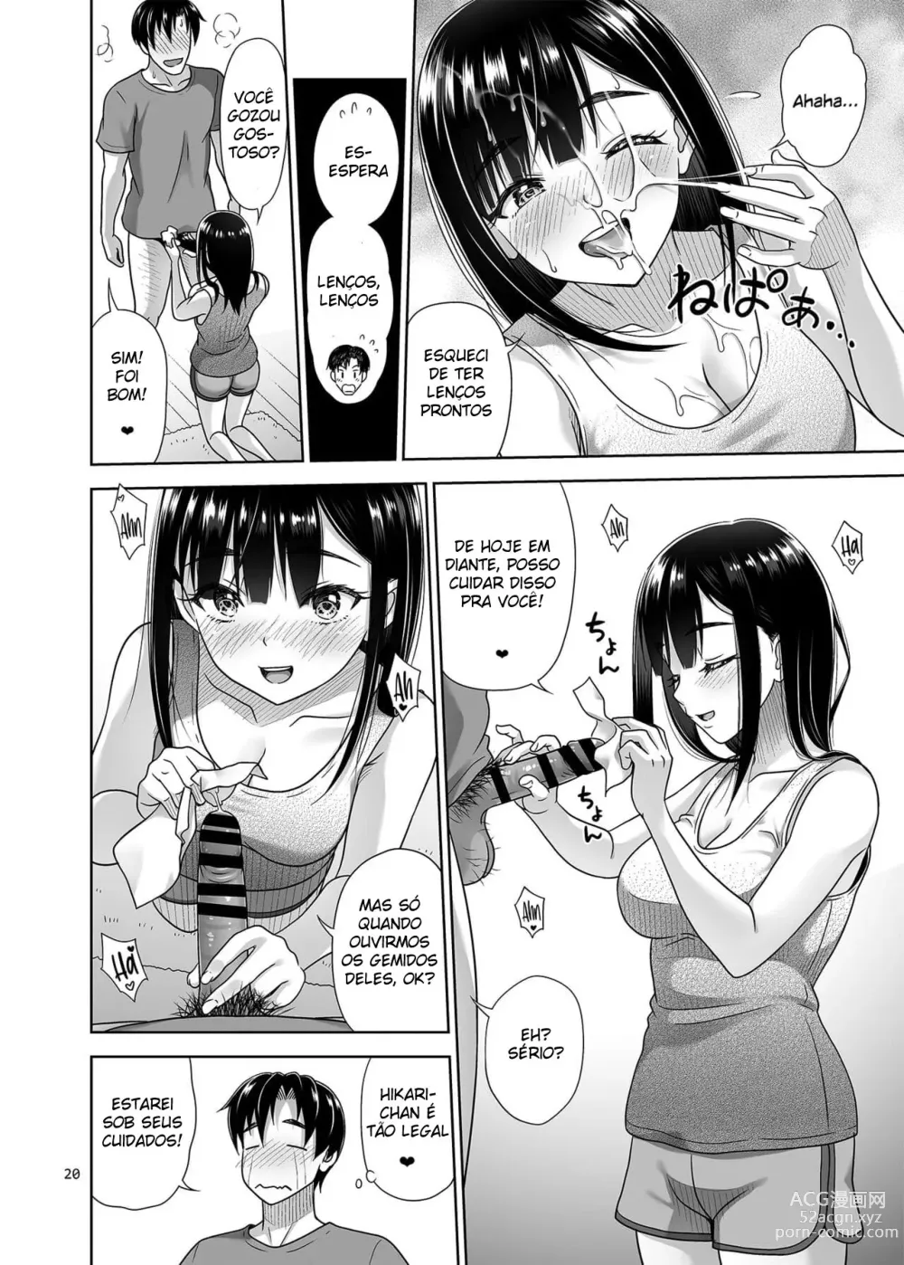 Page 19 of doujinshi Atashi ga Nuite Ageyo kka?