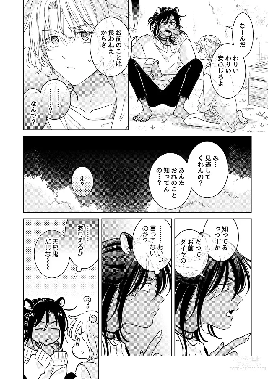 Page 56 of doujinshi Kemono no Gochisou, Hijou Shoku