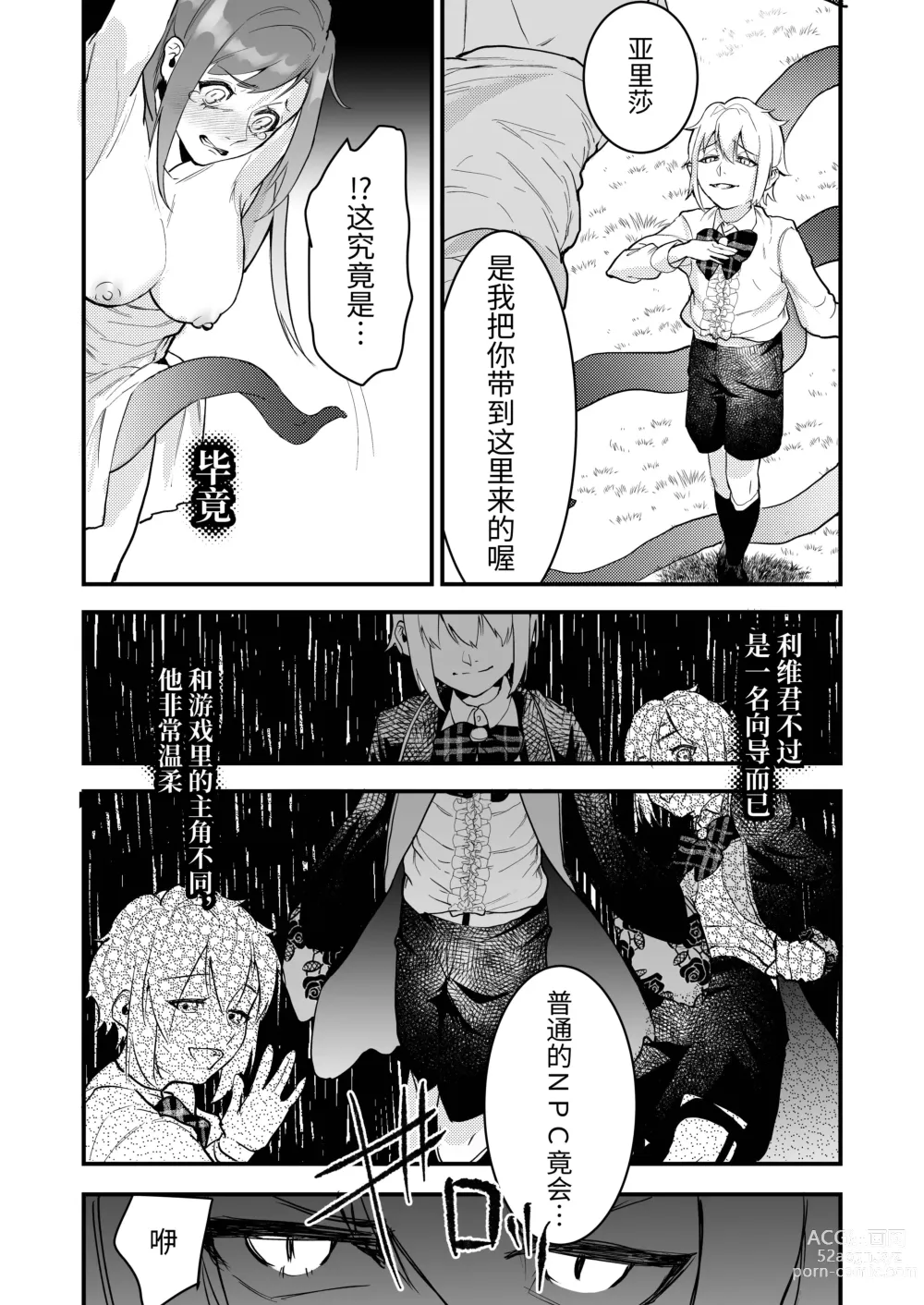 Page 22 of doujinshi 18禁乙女ゲームの死亡ルートに突入しました