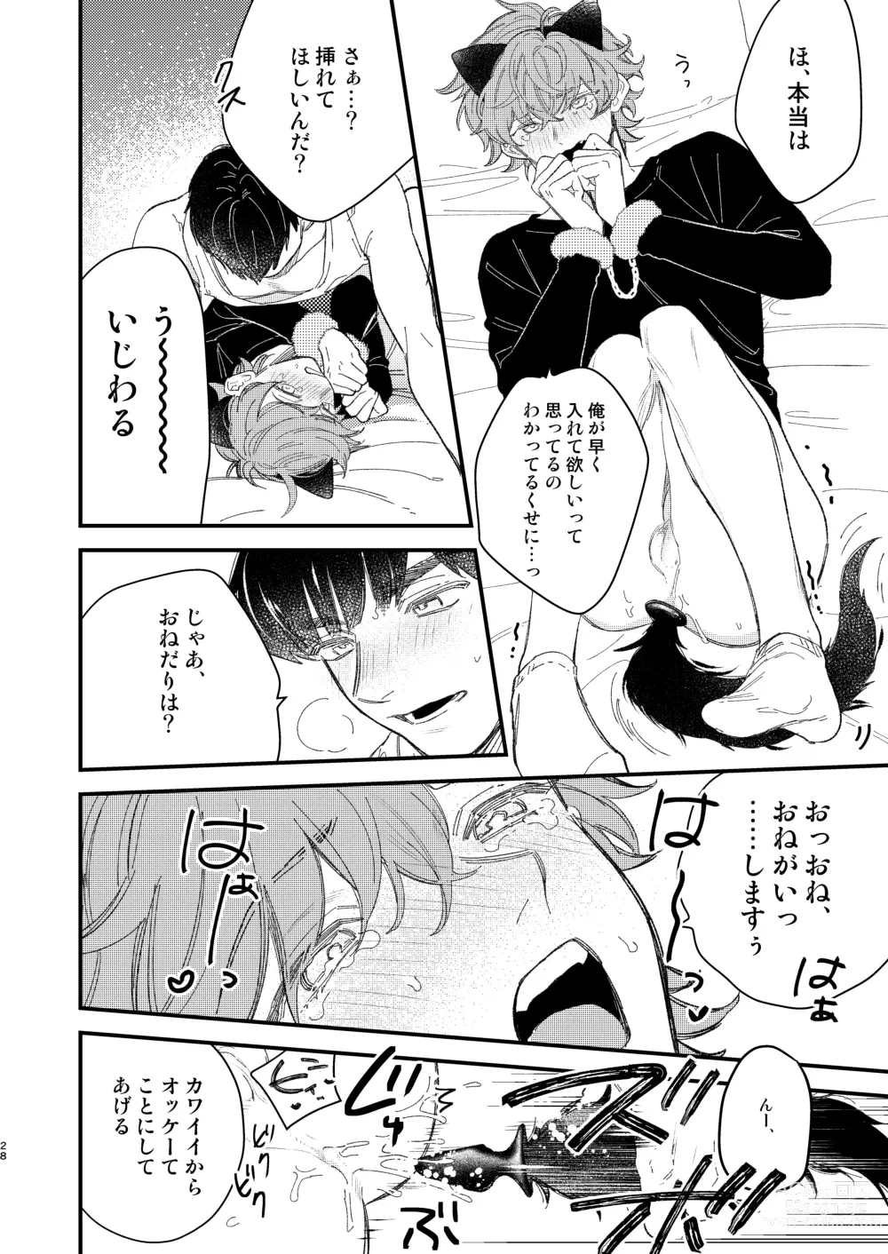 Page 28 of doujinshi Doujinshi Mitai na Koto Shiyou! - Lets Do It Like A Doujinshi!