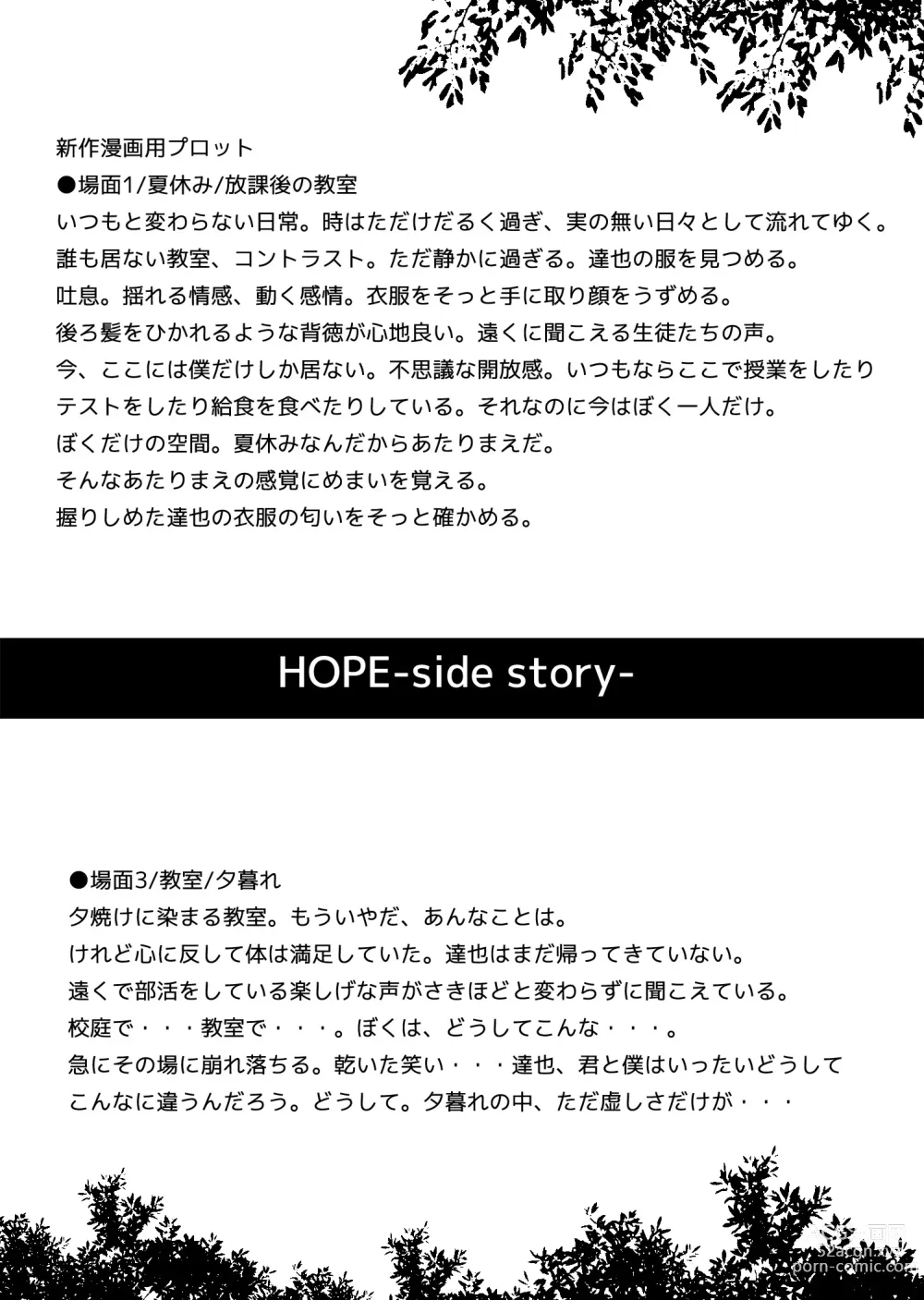 Page 19 of doujinshi HOPE -side story-