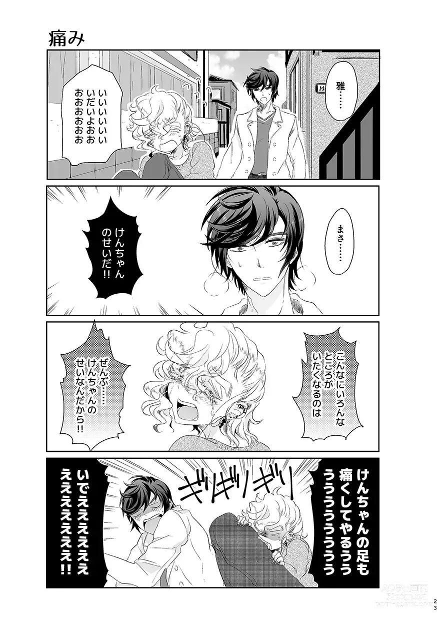 Page 22 of doujinshi Happy End ja Nai to Boku Yurusanai kara!