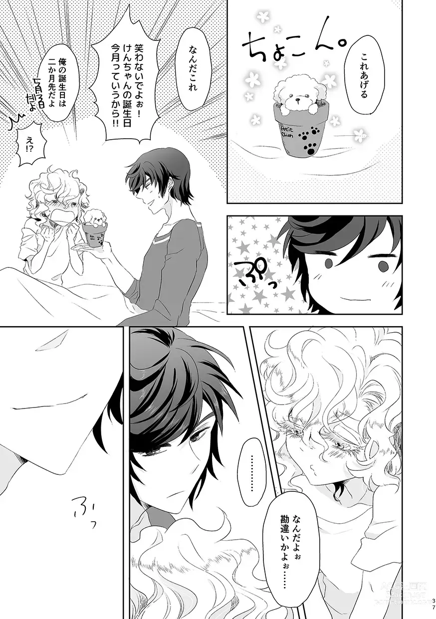 Page 36 of doujinshi Happy End ja Nai to Boku Yurusanai kara!