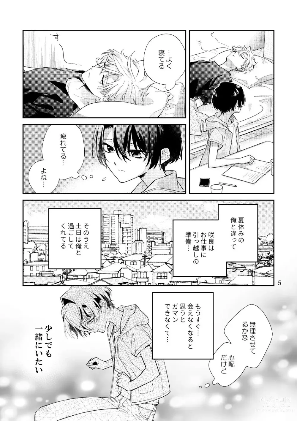 Page 5 of doujinshi Bokura no Hitomaku