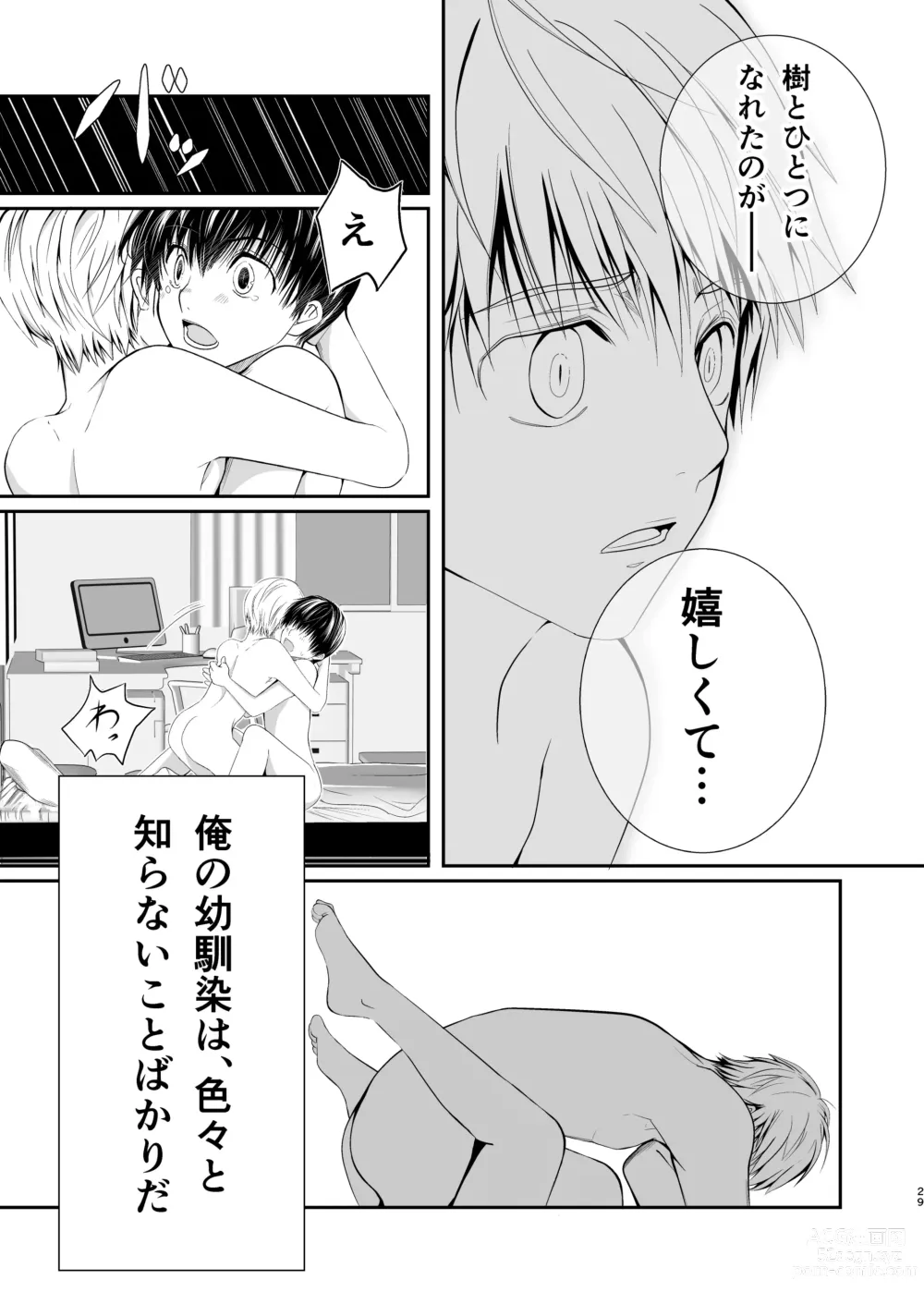 Page 29 of doujinshi Ore no Osananajimi wa ○○ o Shiranai.