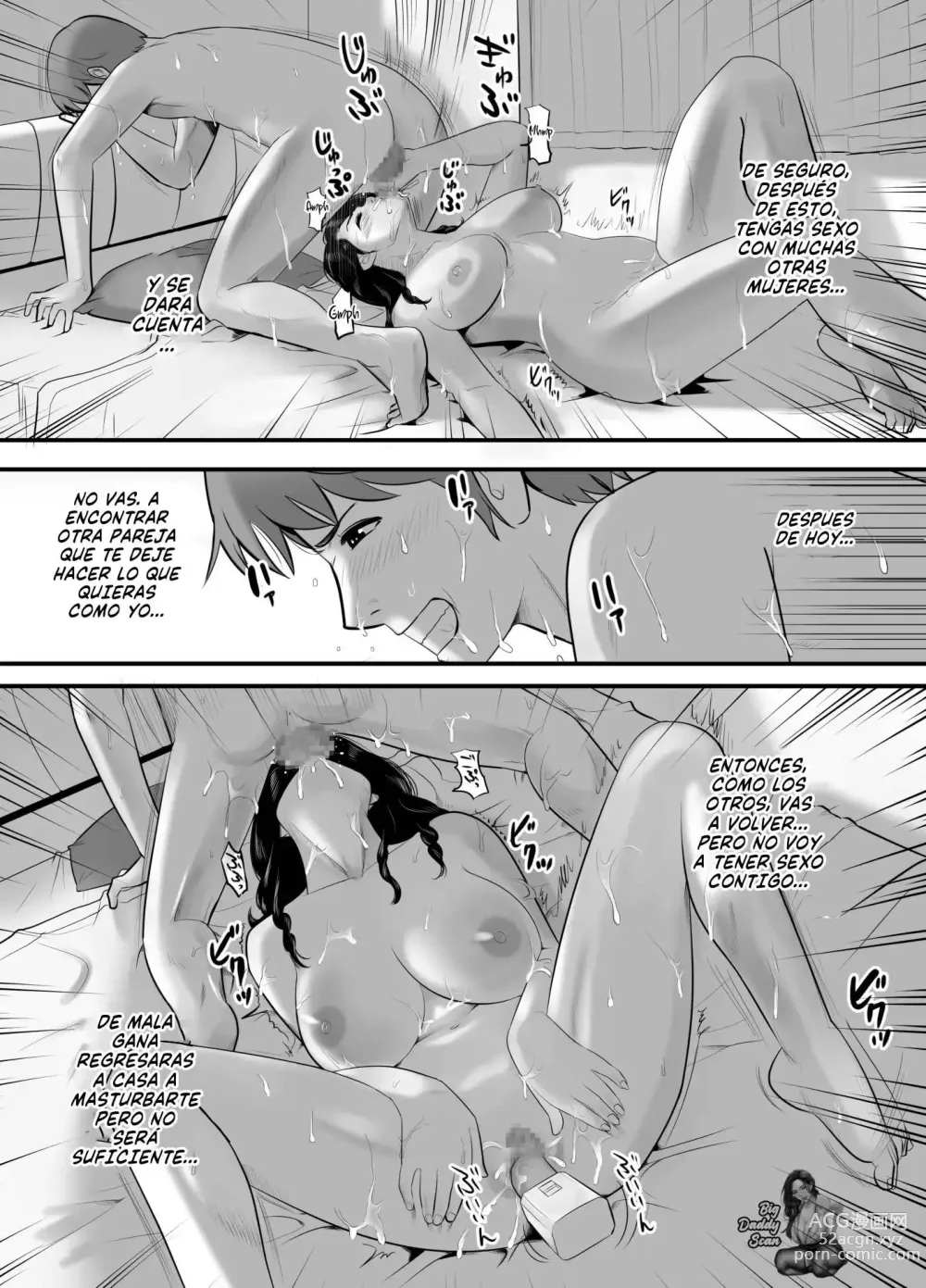 Page 32 of doujinshi El caluroso día de verano Perdí mi virginidad mientras me hundía en el voluptuoso cuerpo de un Oba-san