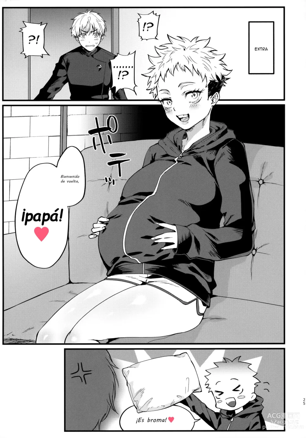 Page 24 of doujinshi Senpai, Let's Make Babies