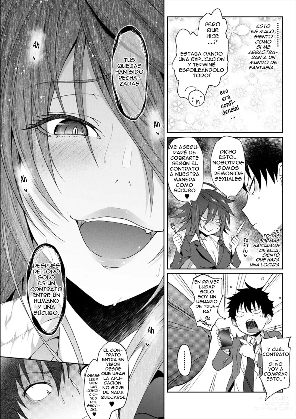 Page 107 of manga Succubus Appli <Gakuen Saimin> (decensored)