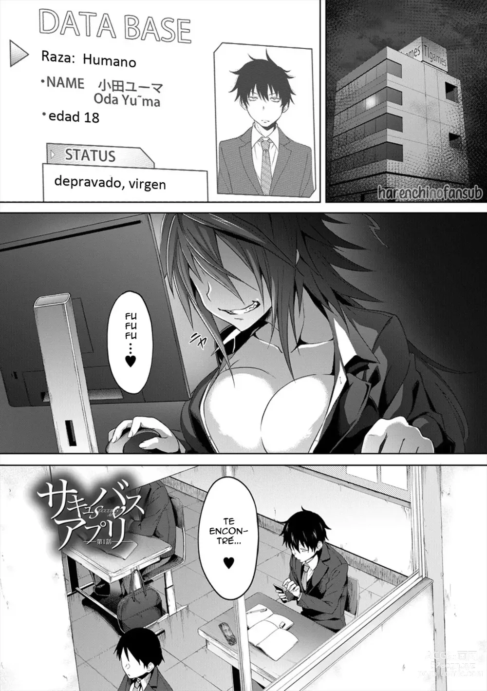 Page 7 of manga Succubus Appli <Gakuen Saimin> (decensored)