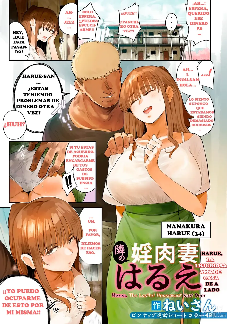 Page 2 of manga Tonari no Inniku Tsuma Harue